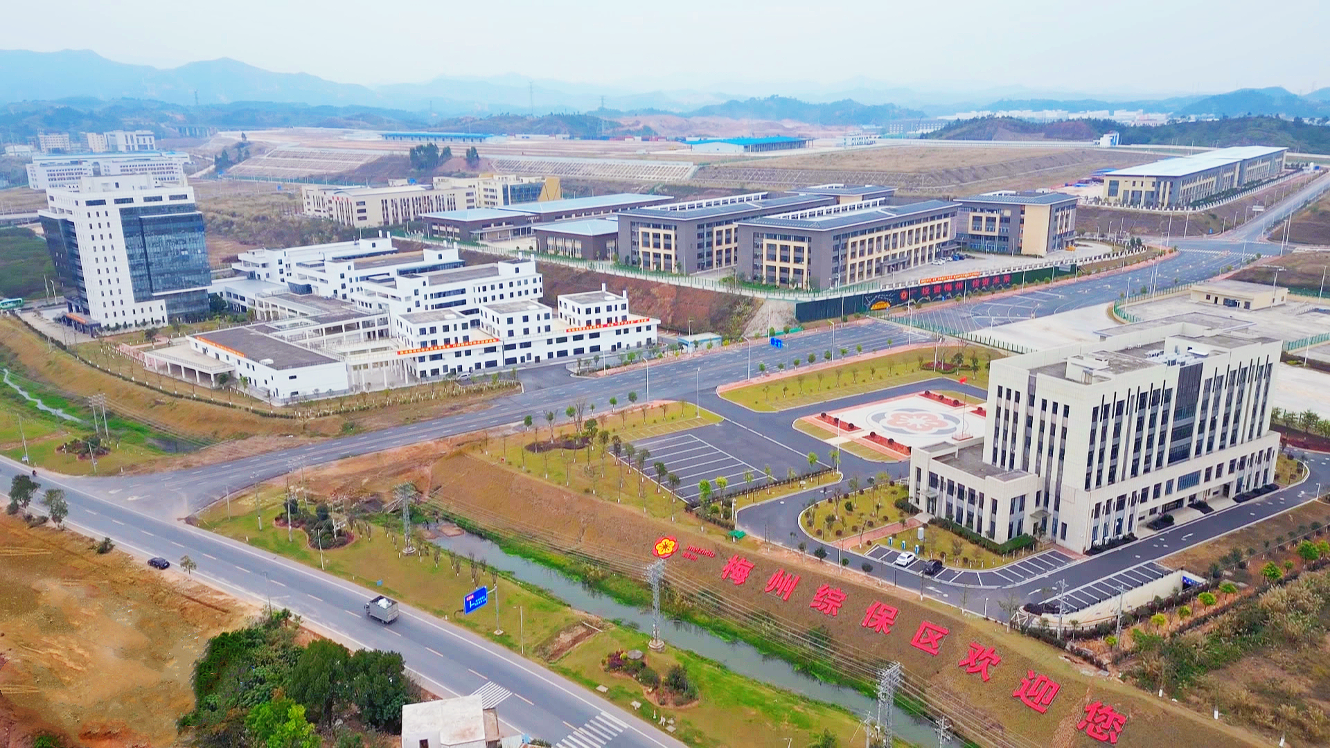 梅州綜合保稅區(qū)全景